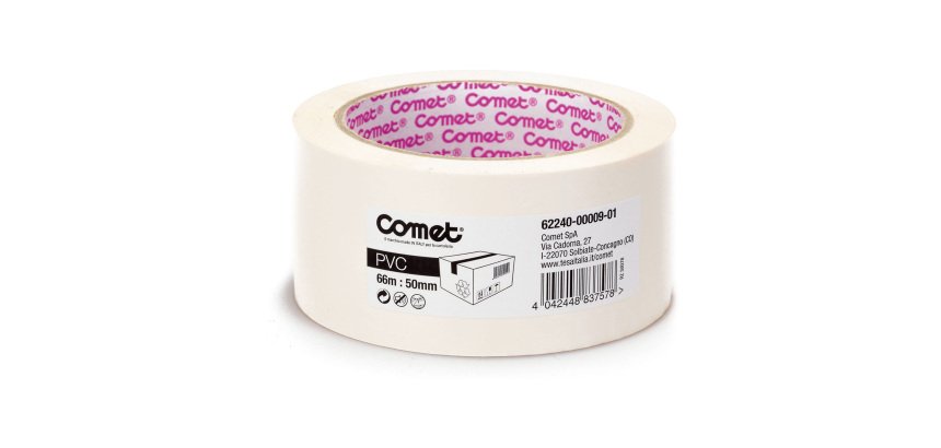 Nastri per imballo Comet 62240 50 mm x 66 m bianco