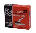 Punti metallici 23/17 Argento 100 fogli 1000 fermagli