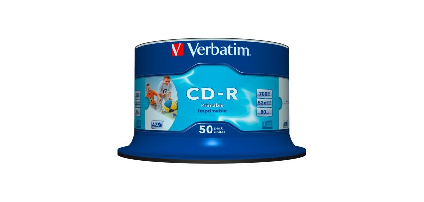 Verbatim CD-R 43438 700 MB Pack of 50