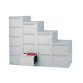 Classificatore Bisley per cartelle sospese 2 cassetti cassetti argento