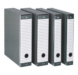 Registratore Esselte Delso Line Protocollo Grigio dorso 8 cm