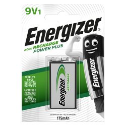 Pile ricaricabili Energizer 9V