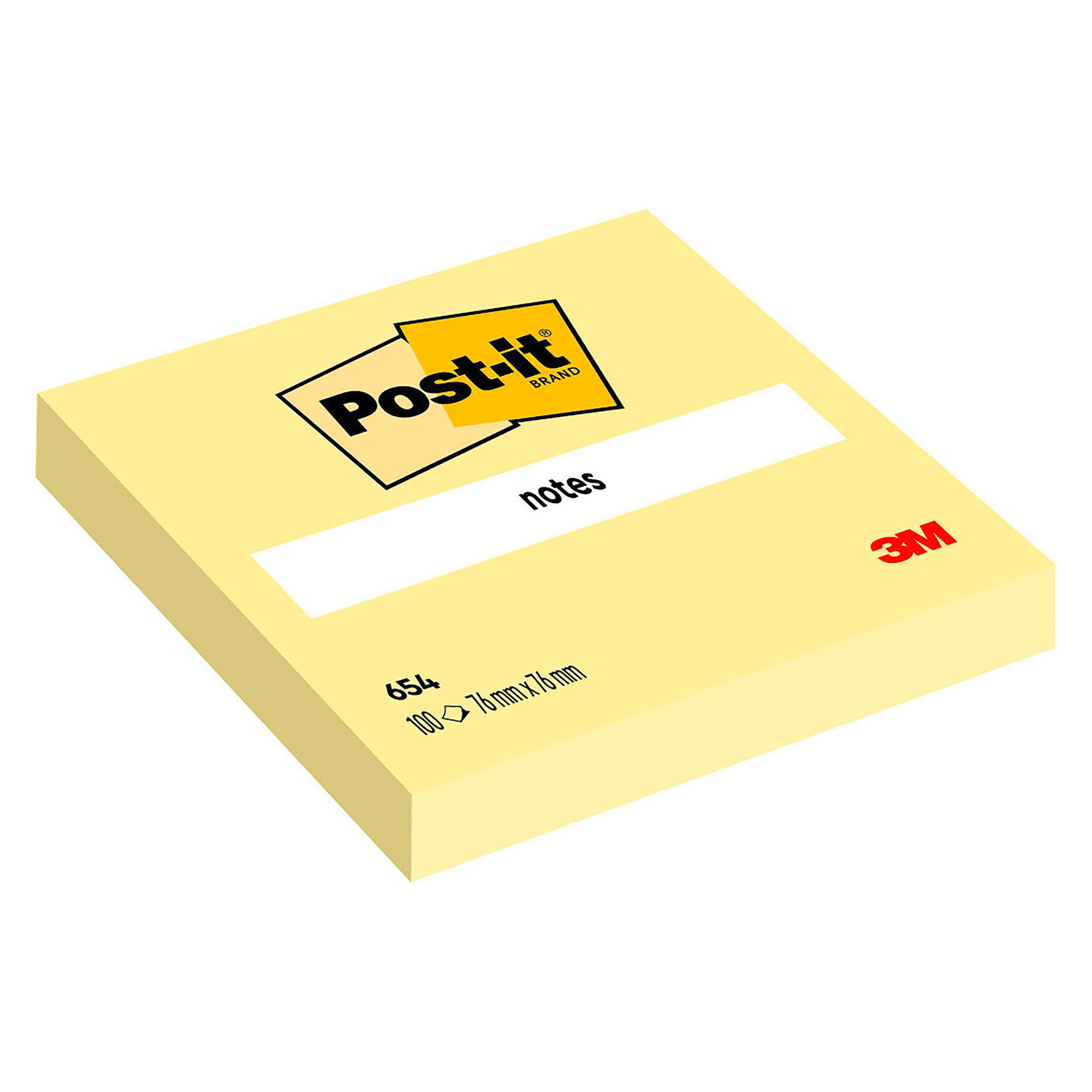 Blocco foglietti - 656 - 76 x 51 mm - giallo Canary - 100 fogli