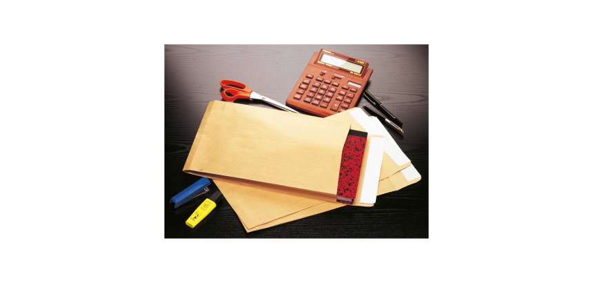 Buste a sacco con soffietto Pigna 100 g/m² avana senza finestra 190 x 260 mm 250 unità