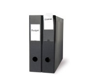 3L File Folder Label 10320 Transparent Polypropylene Pack of 12