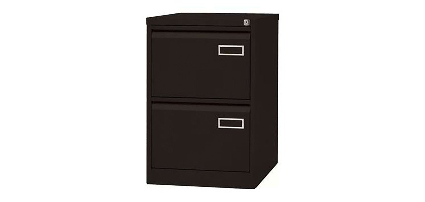 Classificatore per cartelle sospese 2 cassetti cassetti nero
