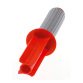 Dispenser per film estensibile rosso-grigio 1 cm per bobine piccole