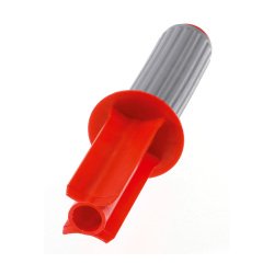Dispenser per film estensibile rosso-grigio 1 cm per bobine piccole
