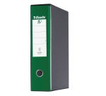 Registratore protocollo dorso 8 cm verde Eurofile Esselte in confezione convenienza 11+1 in omaggio