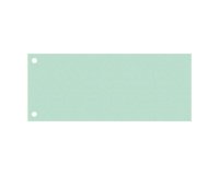 Exacompta Dividers Premium 10,5 x 24 cm Green 1 tab 2 holes blank 100 pieces