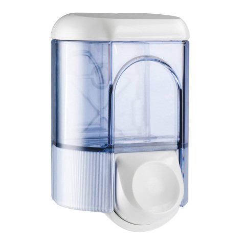 Dispenser per sapone liquido Mar Plast Trasparente, bianco