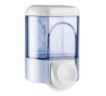 Dispenser per sapone liquido Mar Plast Trasparente, bianco
