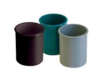 Bicchiere portapenne Presbitero Blu abs 7 x 9 x 9 cm