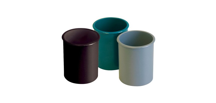 Bicchiere portapenne Presbitero Blu abs 7 x 9 x 9 cm