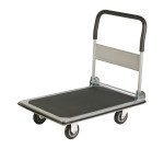 Carrello con pianale orizzontale in lamiera rinforzata, portata 300kg