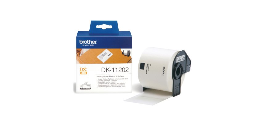 Brother DK-11202 Authentic Shipping Labels Self Adhesive White 62 x 100 mm 300 Labels