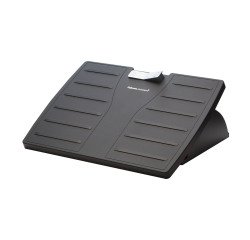 Fellowes Adjustable Footrest 4,445 x 3,334 x 1,111 mm Black, Silver