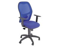 Sedia girevole UNISIT Venus blu