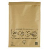 Mail Lite Mailing Bags J/6 300 (W) x 440 (H) mm Peel and Seal Gold Pack of 50