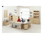 Scrivania contemporanea acero 1.400 x 840 x 720 mm