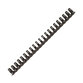 GBC Plastic Binding Combs Black 25 mm 225 Sheets A4 Pack of 50