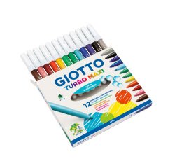 GIOTTO Marker Turbo Maxi Assorted Pack 6
