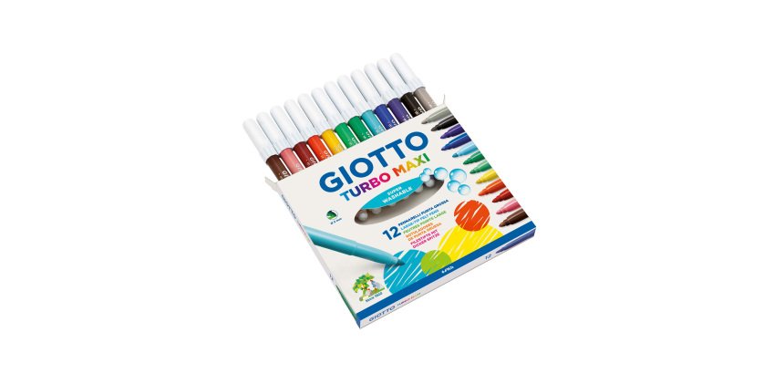 GIOTTO Marker Turbo Maxi Assorted Pack 6