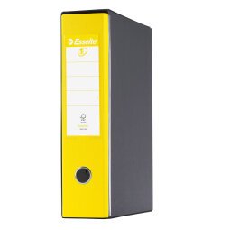 Registratore protocollo dorso 8 cm giallo Eurofile Esselte in confezione convenienza 11+1 in omaggio