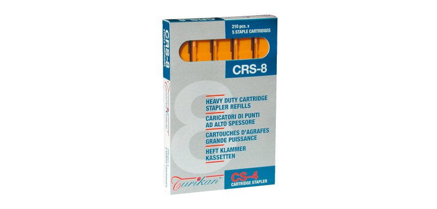 Punti metallici EC-3 Giallo 50 fogli 1050 fermagli