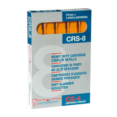 Punti metallici EC-3 Giallo 50 fogli 1050 fermagli