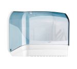 Dispenser per asciugamani abs antiurto trasparente 300 (l) x 251 (h) mm