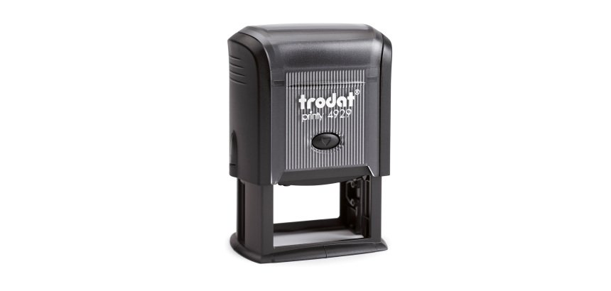 Timbro Trodat Printy 4929 personalizzato 50 x 30 mm max 7 righe nero