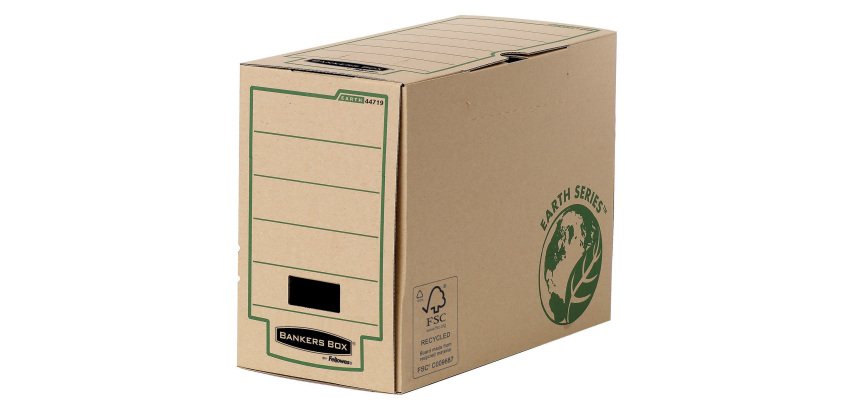 Scatole Archivio Fellowes Legal D15 Earth Series 150 mm avana cartone riciclato 20 unità