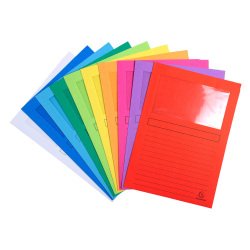 Exacompta Folder A4 Assorted 120 g/m² Cardboard 10 Pieces