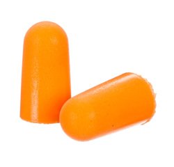 3M Ear Plugs 1100 Foam Orange Pack of 200