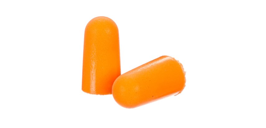 3M Ear Plugs 1100 Foam Orange Pack of 200
