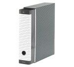 Registratore Esselte Delso Line Commerciale Grigio dorso 8 cm