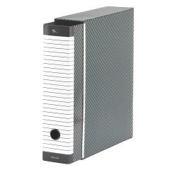 Registratore Esselte Delso Line Commerciale Grigio dorso 8 cm