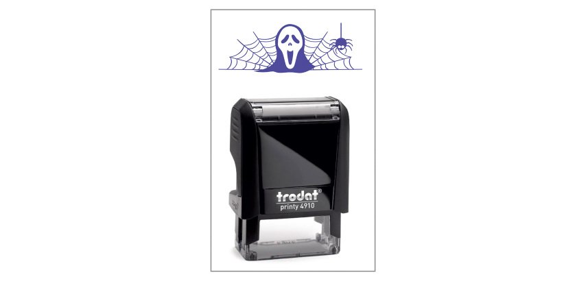 Timbro Trodat Printy 4910 "Fantasma" nero