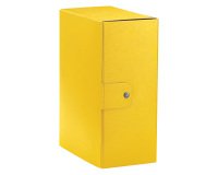 Scatola Esselte Eurobox giallo presspan