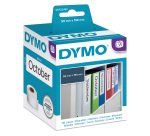 Dymo LW S0722480 / 99019 Authentic Lever Arch Labels White 59 x 190 mm 110 Labels