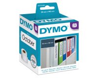 Dymo LW S0722480 / 99019 Authentic Lever Arch Labels White 59 x 190 mm 110 Labels