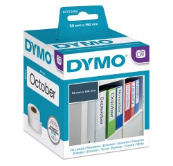 Etichette LW DYMO Registratori grandi 59 x 190 mm bianco 110 etichette