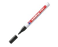 Marcatore a vernice edding 751 punta tonda nero