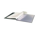 Portalistini con copertina rigida A4 blu 24 buste / 48 viste