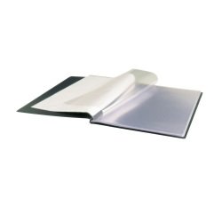 Portalistini con copertina rigida A4 blu 24 buste / 48 viste