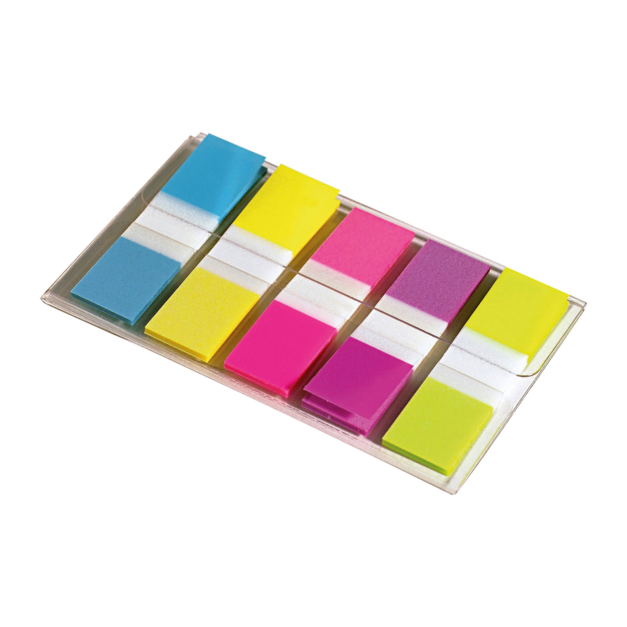 Index Post-it Mini Assortiti senza rigatura 11,9 x 43,2 mm 1,19 x 4,32 cm  70 g/m² 5 unità da 20 segnapagina su