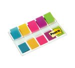 Index Post-it Mini Assortiti senza rigatura 11,9 x 43,2 mm 1,19 x 4,32 cm 70 g/m² 5 unità da 20 segnapagina