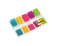 Index Post-it Mini Assortiti senza rigatura 11,9 x 43,2 mm 1,19 x 4,32 cm 70 g/m² 5 unità da 20 segnapagina