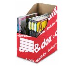 Portariviste Rexel Dox & Dox rosso cartone dorso 26.0 cm 12 unità